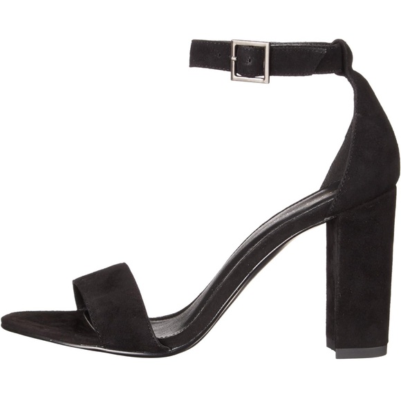 Pelle Moda Sandal Bonnie Block Heel Black New in Box - Picture 8 of 11